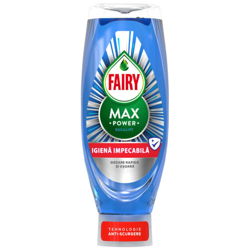 Засіб для миття посуду Fairy Max Power з евкаліптом 730 мл